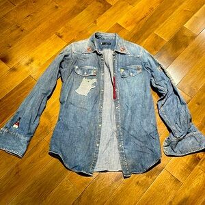 DSquared denim shirt sz 50